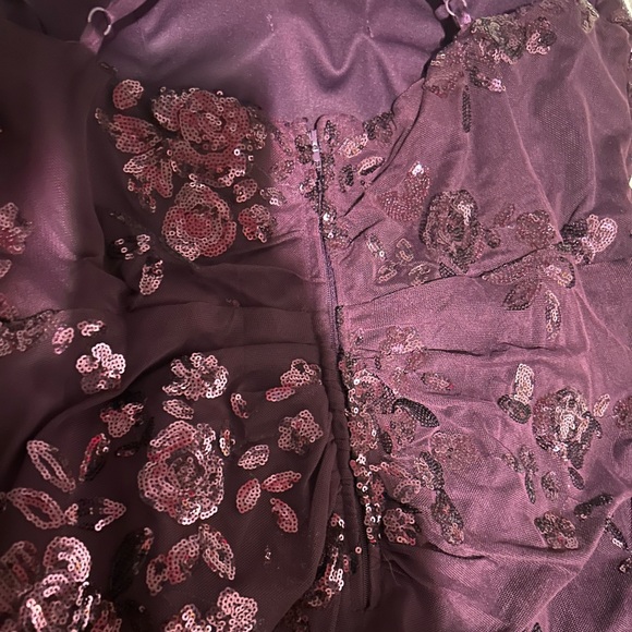 Speechless Purple Evening Dress - Picture 7 of 7